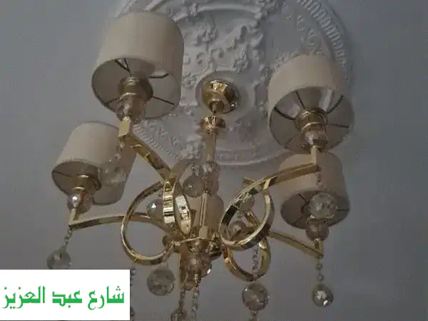حدائق الأهرام - نجفة أنيقة مستعملة قليلاً ✨  (فرصة...