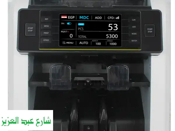 ماكينة عد نقود BX777u002 F1+1 - سرعة ودقة لا مثيل لها!