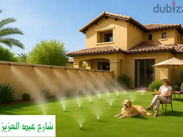استمتع بحديقة خضراء منعشة طوال الصيف مع نظام تبريد...