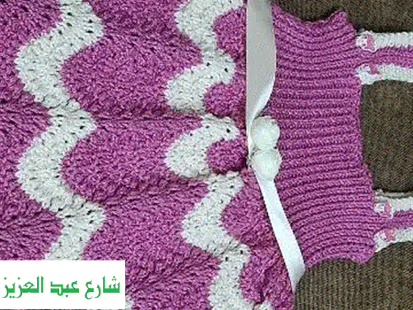 فستان تريكو صيفي هاند ميد للأطفال حديثي الولادة حتى 18 شهرًا - نعومة لا تُقاوم!