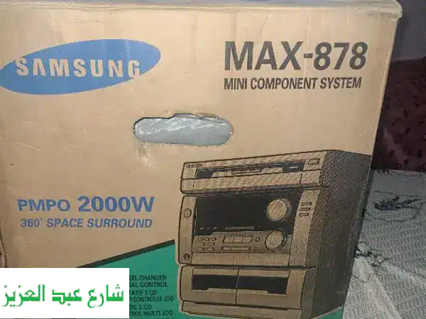 سامسونج مسرح منزلي 2000W PMPO - صوت قوي، حالة ممتازة، سعر...