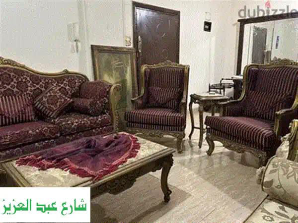 صالون فاخر ٥ قطع: راحة وأناقة تُزيّن منزلك!