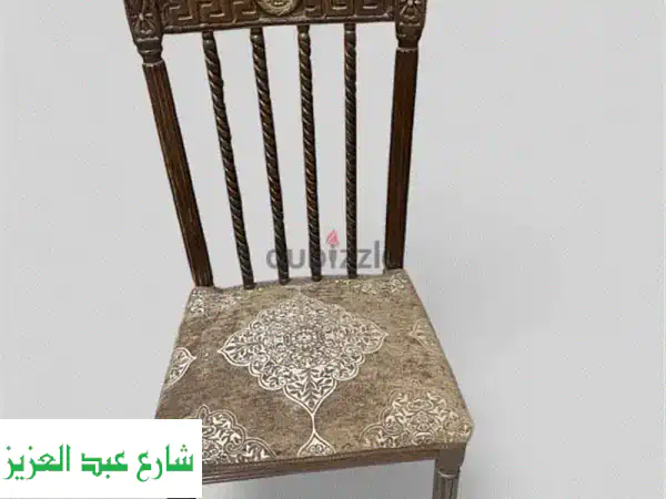فرصة ذهبية! غرفة سفرة كاملة فخمة للبيع - أثاث فاخر بسعر لا يقاوم!