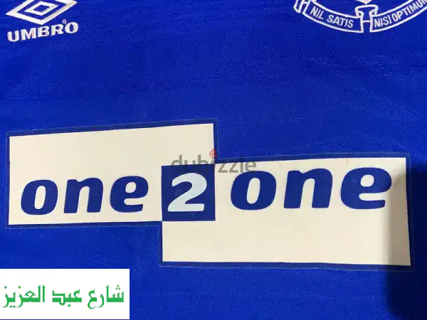 قميص إيفرتون الأصلي النادر موسم 1999 - قطعة نادرة للمقتنين!