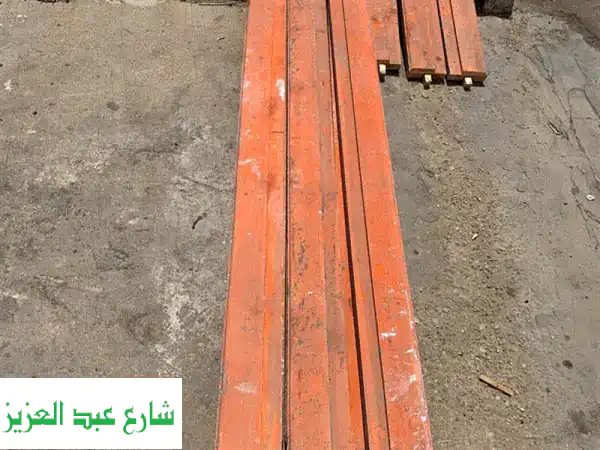أبواب داخلية فاخرة: ٣ حلقات - خشب مصمت - تركيب احترافي
