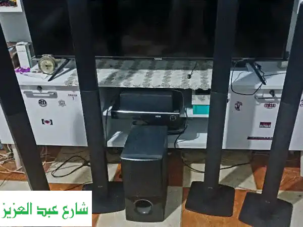 مسرح منزلي LG 5.1 صوت مجسم رهيب - حالة ممتازة كالجديد!