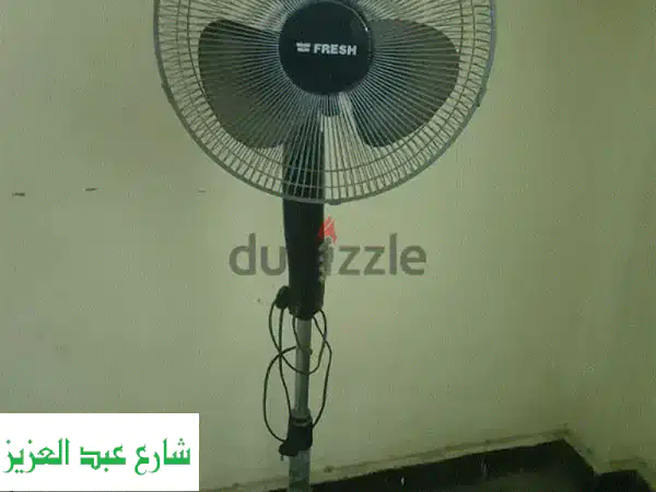مروحة عامود فريش - كالجديدة! (فرصة مميزة)