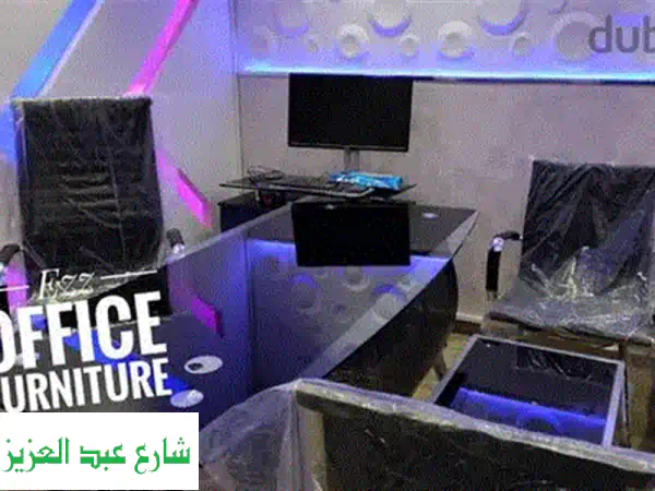 طاولات اجتماعات فاخرة من الخشب الإسباني MDF - تصميمات عصرية تناسب فريقك