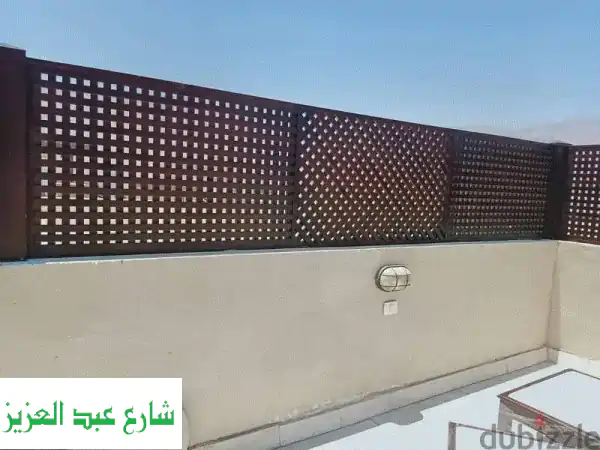 برجولات وأسوار خشب سويدية وفنلندية فاخرة - تصميمات عصرية وتنفيذ سريع!