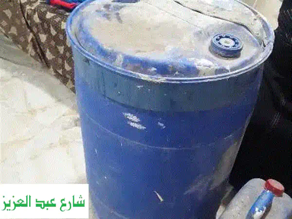 برميل بلاستيك 200 لتر متين -  جودة عالية بسعر مميز!