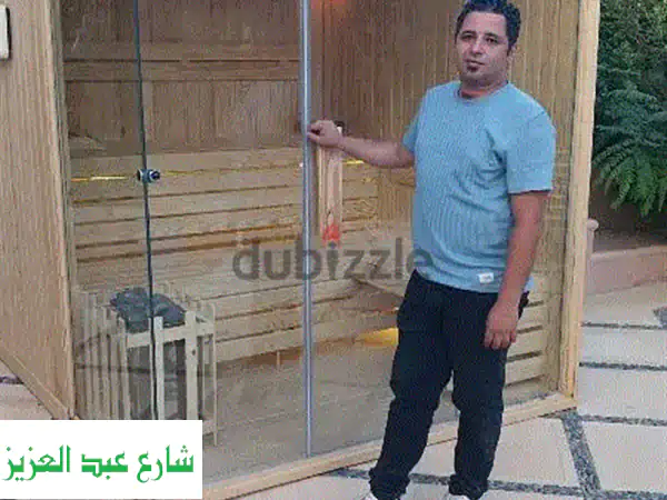 غرف ساونا خشبية فاخرة - أجود أنواع الخشب وأحدث...