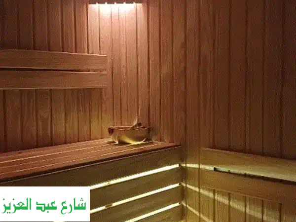 غرف ساونا خشبية فاخرة - أجود أنواع الخشب وأحدث أنظمة التسخين