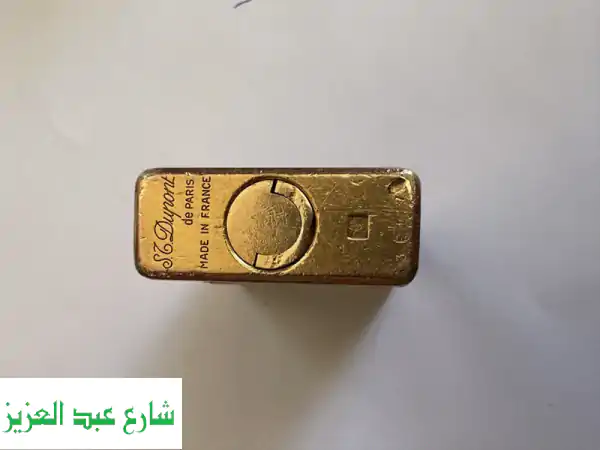 ساعة يد St. Dupont فرنسية أصلية ذهبية نادرة - قطعة فنية تحكي قصةً
