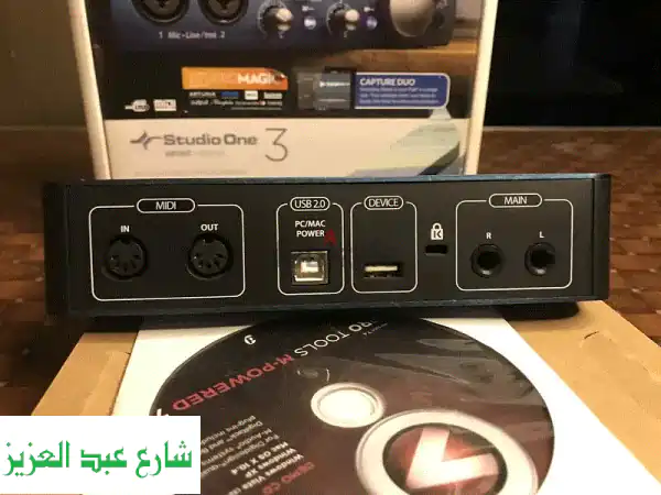 كارت صوت استوديو احترافي بريسونس (حالة ممتازة) - فرصة لا تُفوّت!