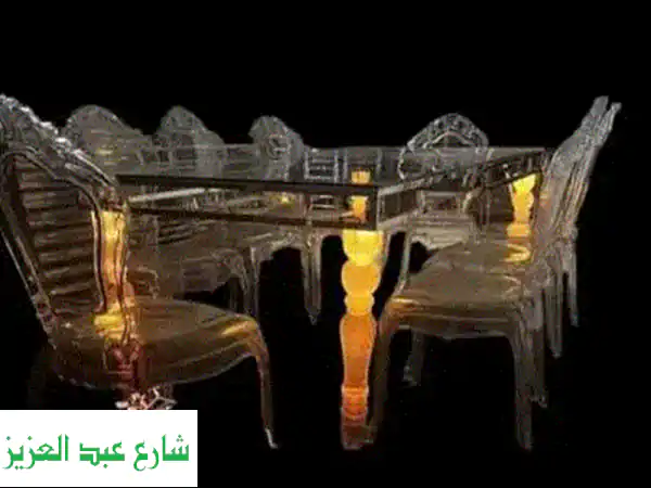 ديكورات أكريليك كريستال فاخرة - أضفي لمسة سحر...
