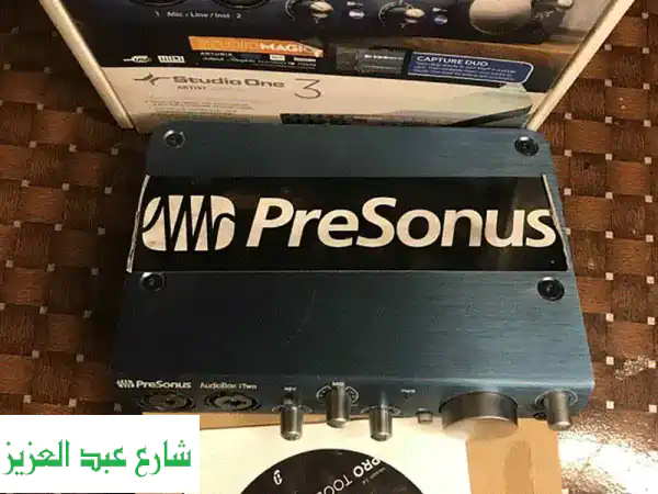 كارت صوت استوديو احترافي بريسونس (حالة ممتازة) -...