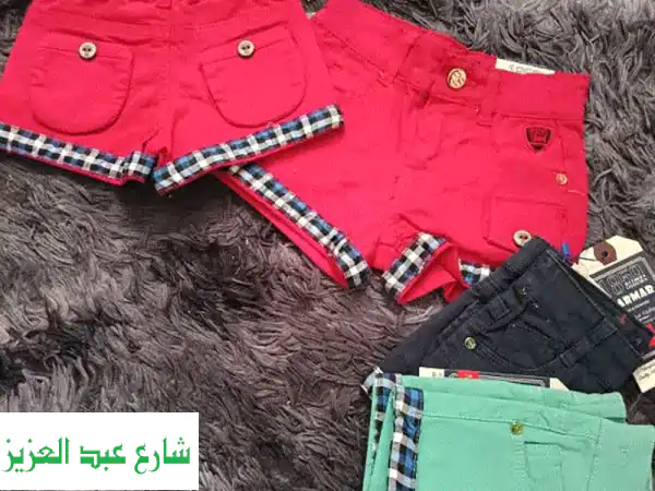 شورت أطفال أكتوبر: ألوان رائعة، راحة مثالية لأطفالك...