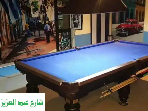 صيانة طاولات البلياردو - إصلاح احترافي وخامات مستوردة | شركة Tayim