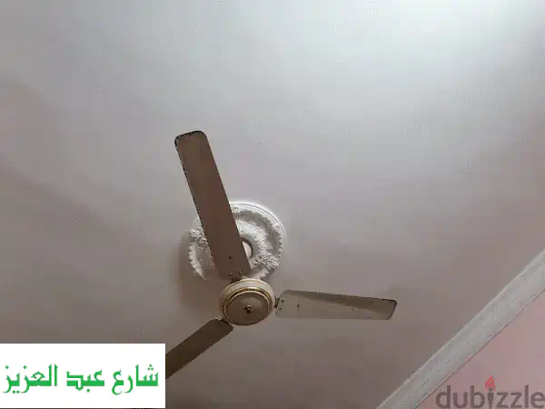 ثلاث مراوح سقف بحالة ممتازة! - فرصة لا تُفوّت بـ 1000...