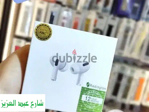  AirPods Pro بحالة ممتازة + علبة + ملحقاتها الأصلية! 🎧