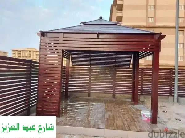 تصاميم برجولات خشبية عصرية - أضف لمسة سحرية لمنزلك!