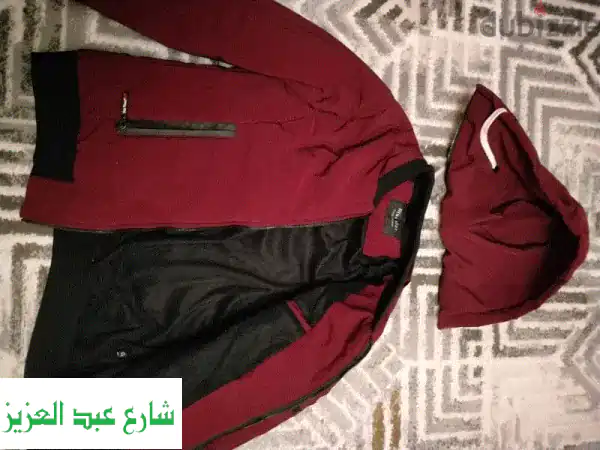 جاكيت أولادي نبيتي (مقاس 13-12 سنة) بحالة ممتازة - كالجديد!