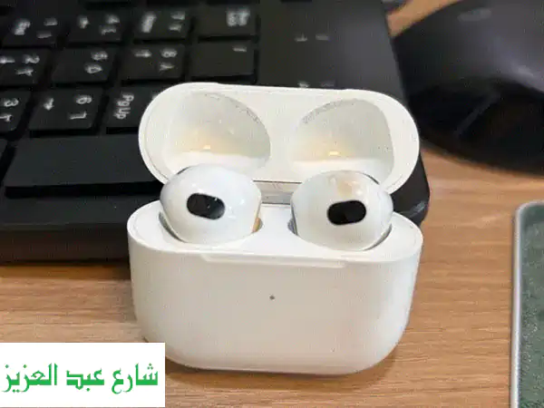 AirPods 3 ممتازة بسعر لا يقاوم! (بدون علبة) - القاهرة