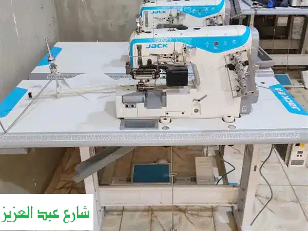 فرصة ذهبية! خط إنتاج ملابس كامل للبيع - معدات...