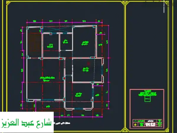 رسم لوحات أوتوكاد احترافي: معماري، إنشائي،...
