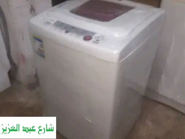 غسالة توشيبا 8 كيلوا استعمال بحالة الجديد