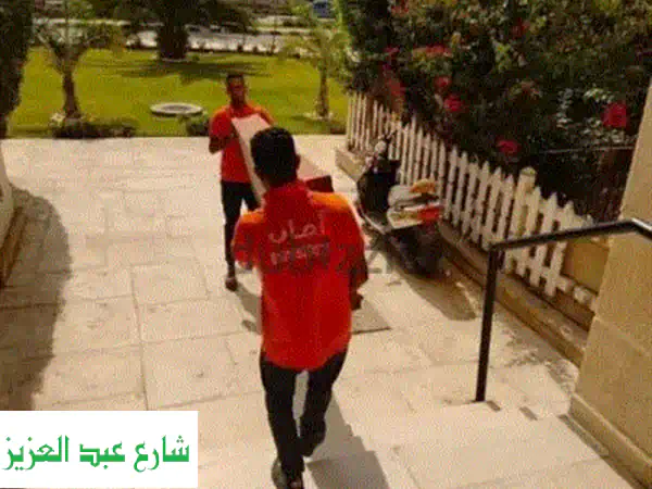 شحن ونقل عفشك في مصر بأمان مع شركة بي أمان - نقل داخلي وخارجي
