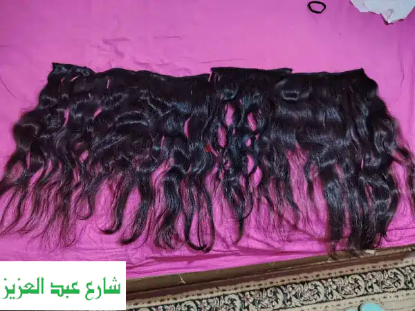 اكستنشن شعر طبيعي 275 جرام - طول فاخر، مظهر طبيعي، ثقة لا تُقاوم!