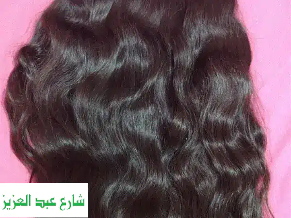 اكستنشن شعر طبيعي 275 جرام - طول فاخر، مظهر طبيعي، ثقة...