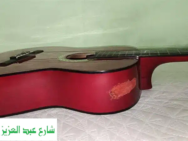 غيتار جديد كلياً! فرصة ذهبية لعشاق الموسيقى (مع حقيبة)