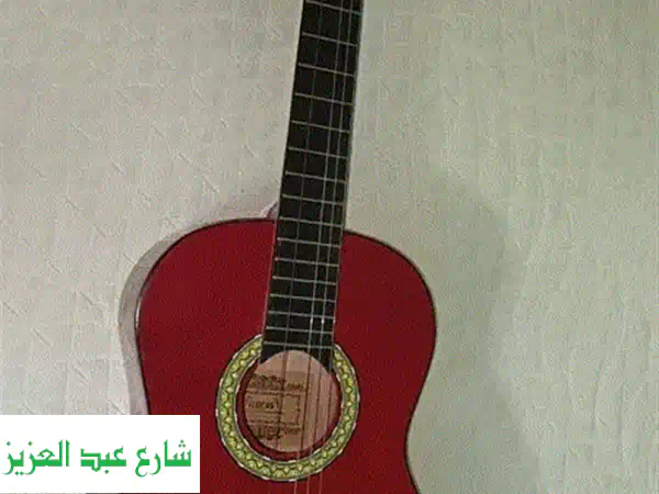 غيتار جديد كلياً! فرصة ذهبية لعشاق الموسيقى (مع حقيبة)