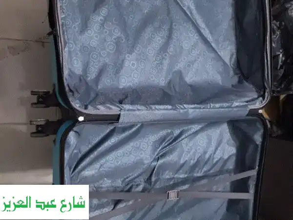 شنطة سفر عائلية عملاقة (36 كيلو)!  ✈️  ضد الكسر...