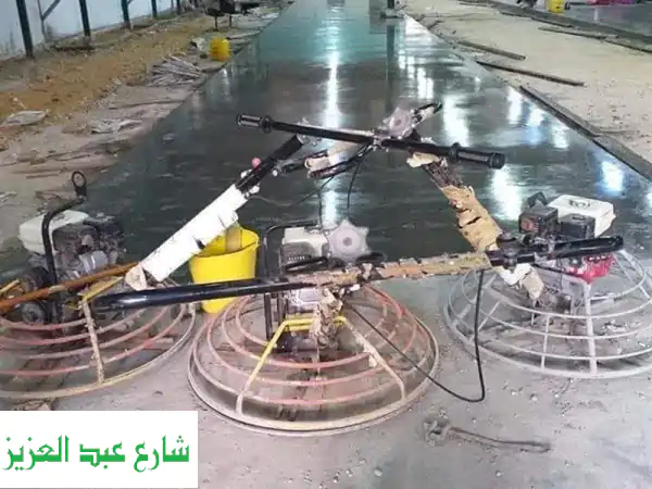 أرضيات خرسانة هليكوبتر: متانة لا تُقاوَم...