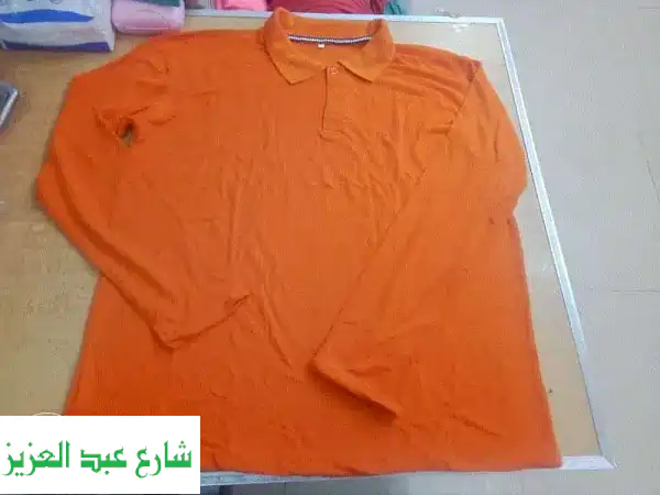 تشيرتات رجالية وأنيقة من مصنع حمودة للملابس - المنصورة