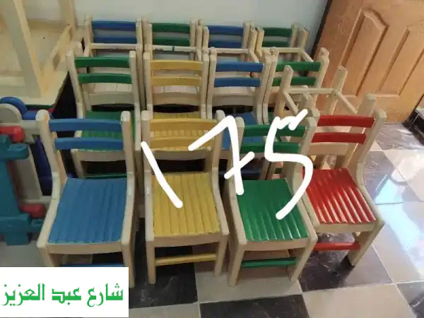 تصفيه العاب وتجهيزات حضانه للبيع استعمال خفيف...
