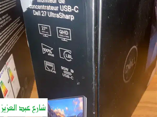 شاشة Dell UltraSharp 27 بوصة (U2722DE) جديدة تمامًا - ضمان شامل!