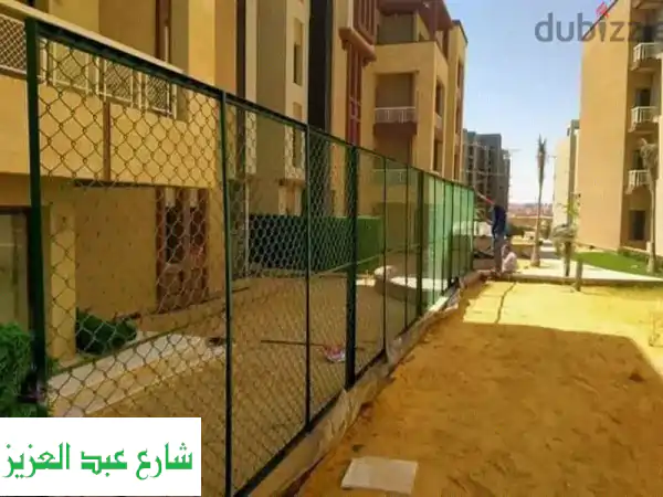 أسوار سلك شبك خضراء & حديدية متينة - أسوان | تصميمات حسب الطلب