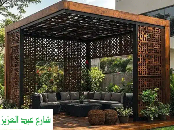 برجولات خشمنيوم فاخرة: مقاومة للعوامل الجوية،...
