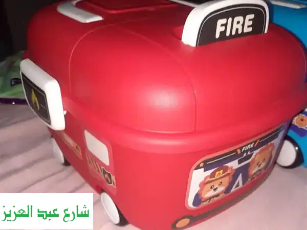 لانش بوكس أطفال كيوت - سعة كبيرة وأشكال رائعة! 🚗🚒🚑