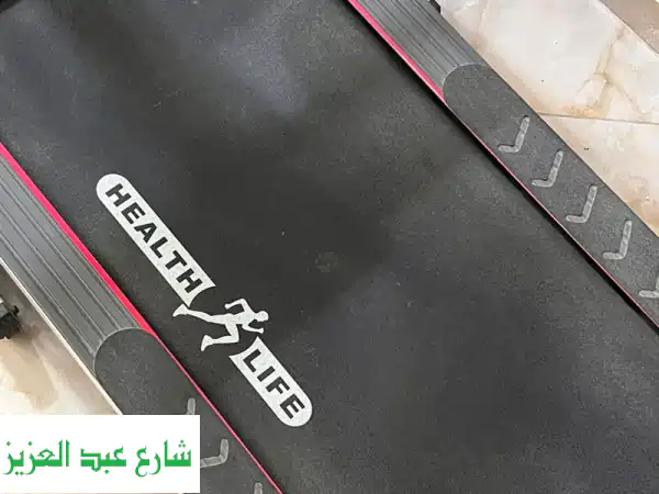 جهاز جري هيلث لايف V3500M (زيرو) - 3.5 حصان، تجربة رياضية منزلية فاخرة!