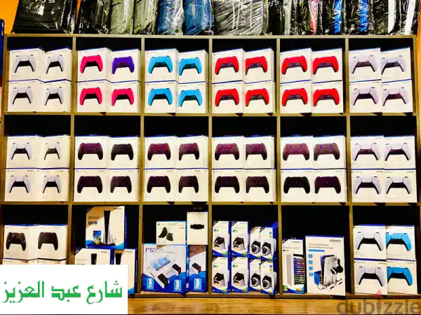 دراعات بلايستيشن 5 جديدة بألوان متنوعة + خصومات...
