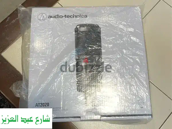 🎤 مايك Audio-Technica AT2020 الجديد - جودة استوديوهات منزلية! ✨