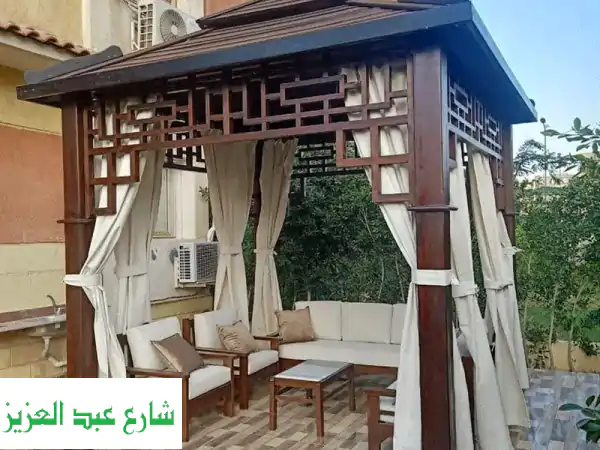 أجمل برجولات خشبية | مصنع النجار للأخشاب - أسعار...