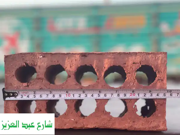 طوب أحمر طفلي: جودة عالية، جميع المقاسات، مثقب ومصمت...
