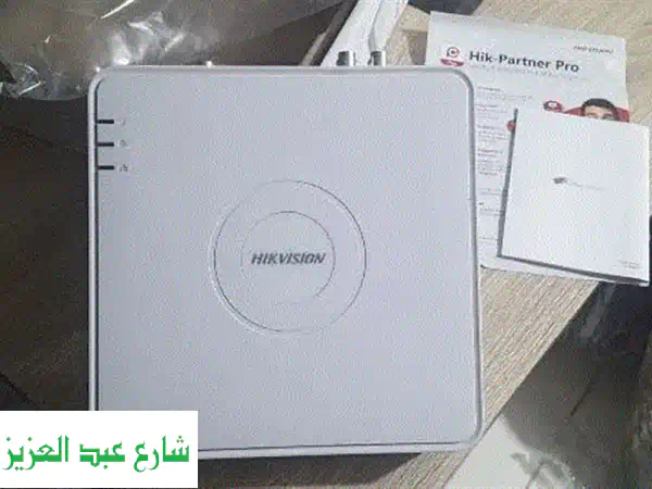 كاميرات مراقبة HIKVISION 4 قنوات - سعر مغرٍ وجودة عالية! ✨