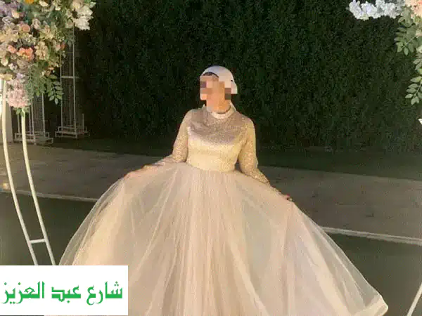 فستان سواريه فاخر منفوش - 6 أكتوبر - بحالة ممتازة!